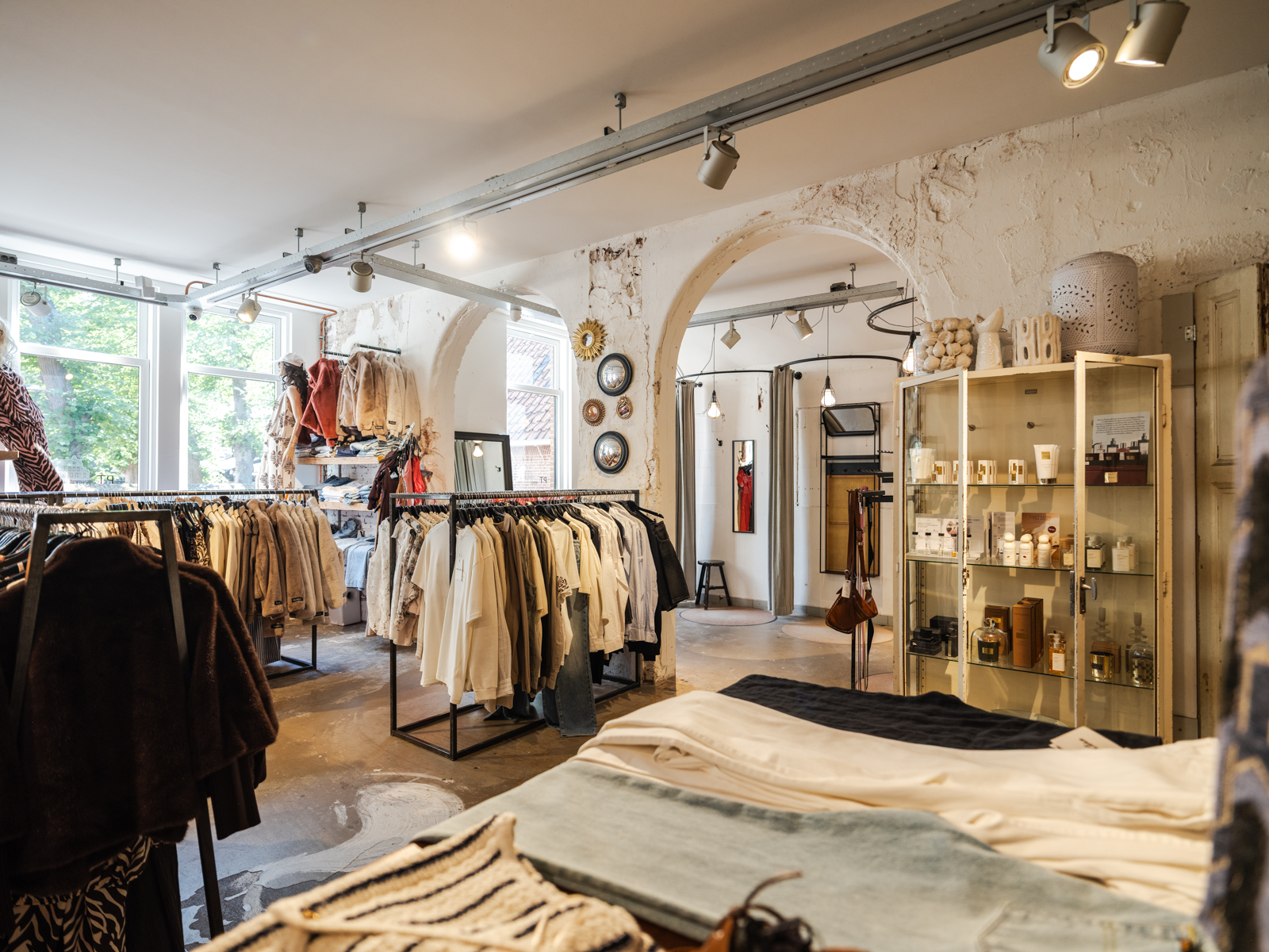 Objecten en accessoires in de winkel