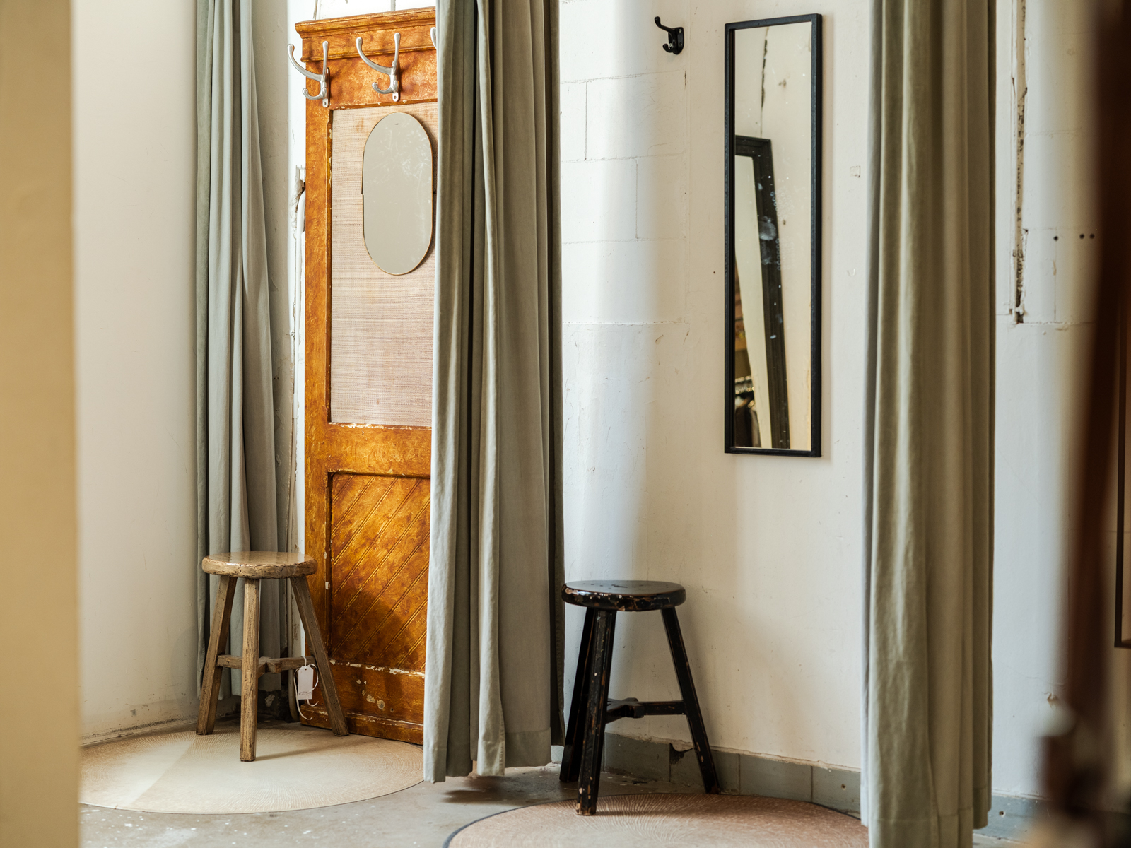 Detail van het interieur van het oude postkantoor